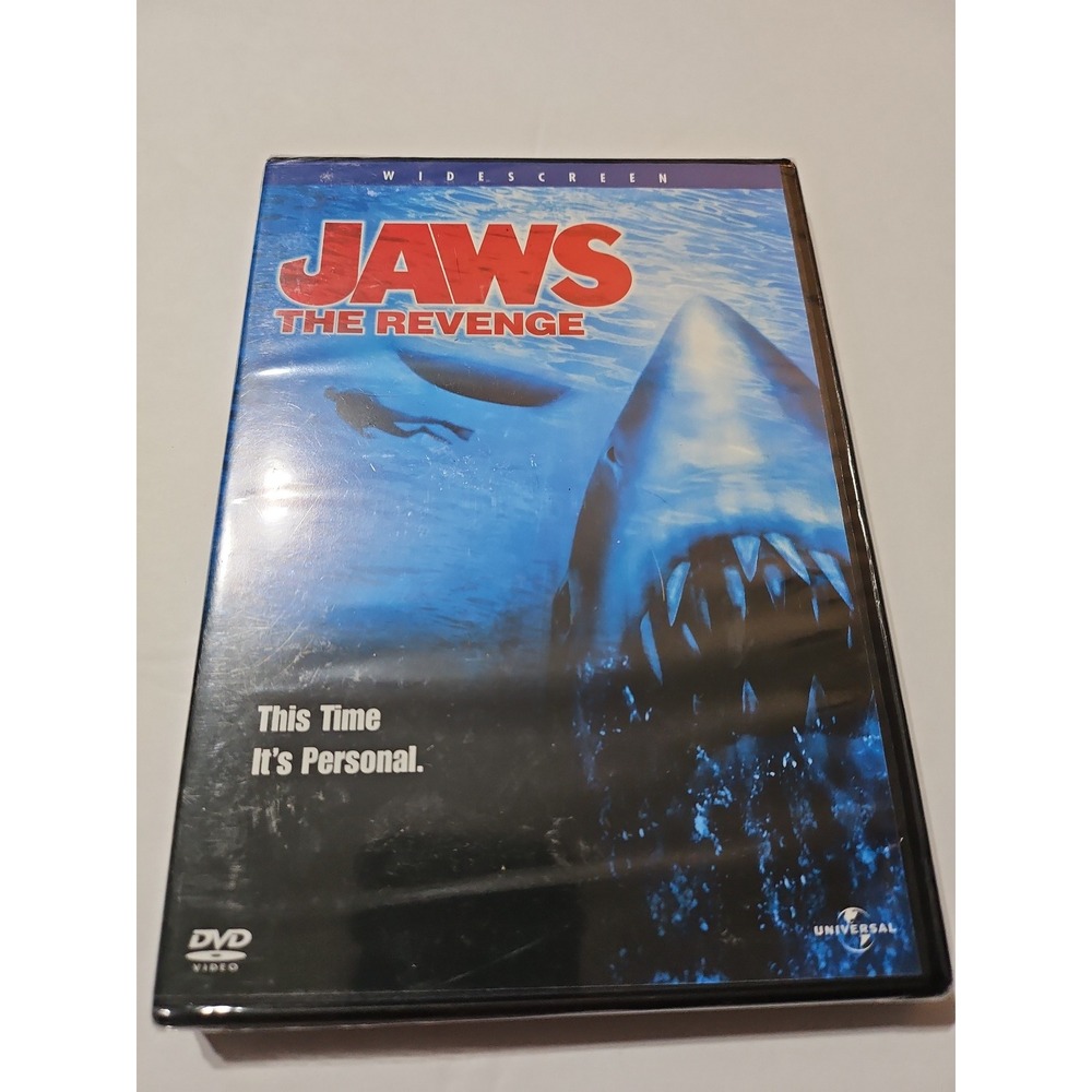 Jaws 3 The Revenge Movie DVD Widescreen Michael Caine‎ 1987 Movie New Sealed